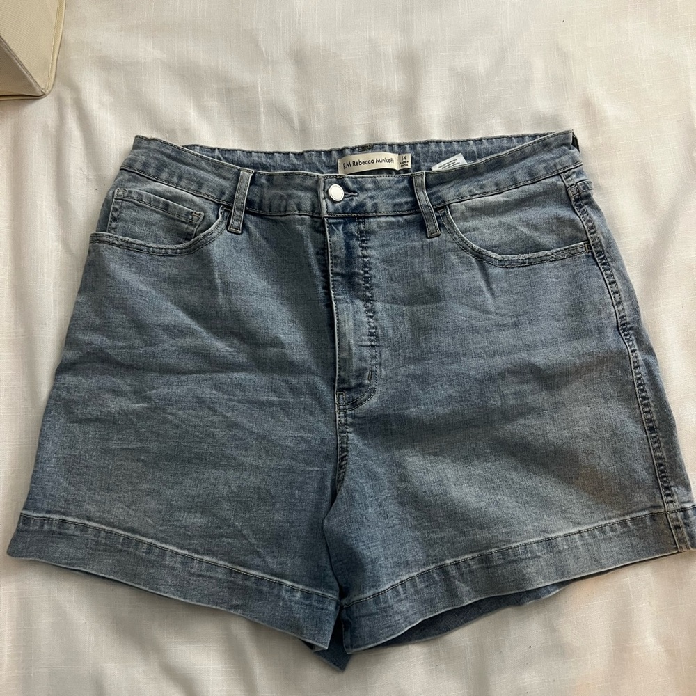 Rebecca Minkoff Light Blue Jean Shorts